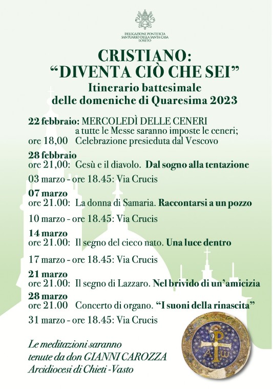 Santuario Loreto Quaresima 2023